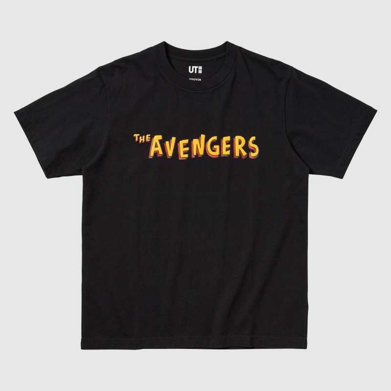 T Shirts Uniqlo Magic For All Favorites Ut Short-sleeve Graphic Homme Noir | 801682