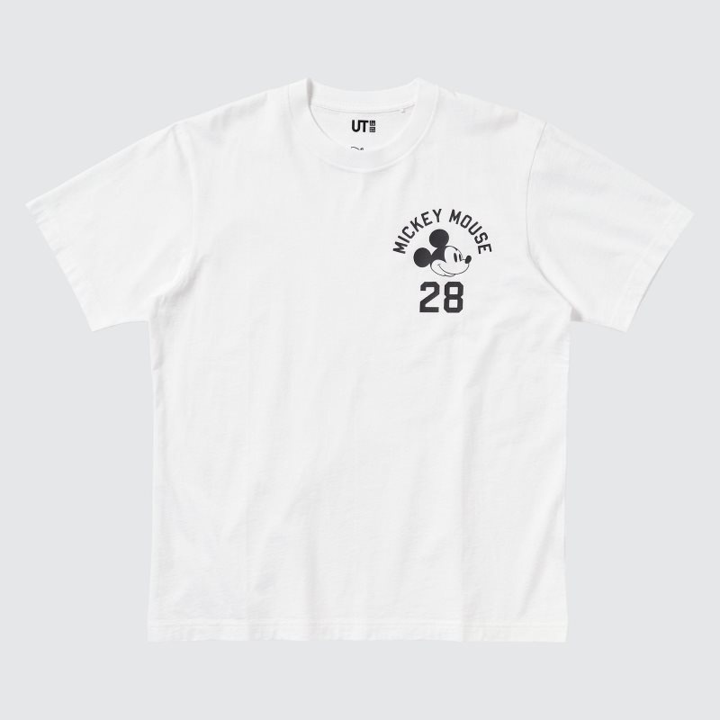 T Shirts Uniqlo Magic For All Favorites Ut Short-sleeve Graphic Homme Blanche | 4083103
