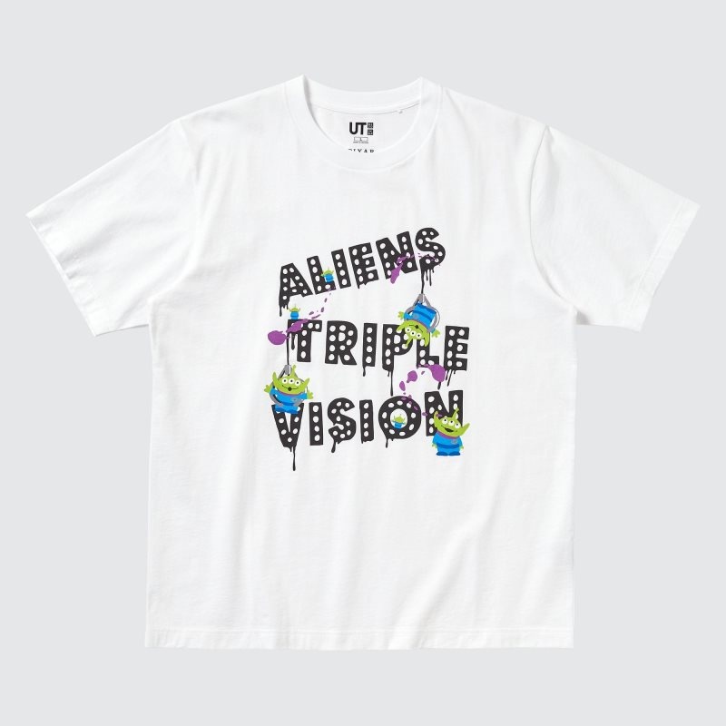 T Shirts Uniqlo Magic For All Timeless Favorites Ut Short-sleeve Graphic Homme Blanche | 5729840