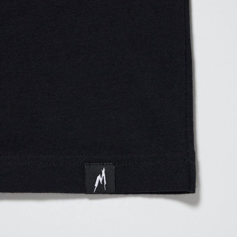 T Shirts Uniqlo Marvel Art Collection By Mondo Ut Short Sleeve Graphic Homme Noir | 785251