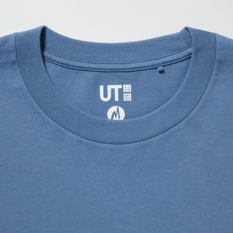 T Shirts Uniqlo Marvel Art Collection By Mondo Ut Short Sleeve Graphic Homme Bleu | 7154583