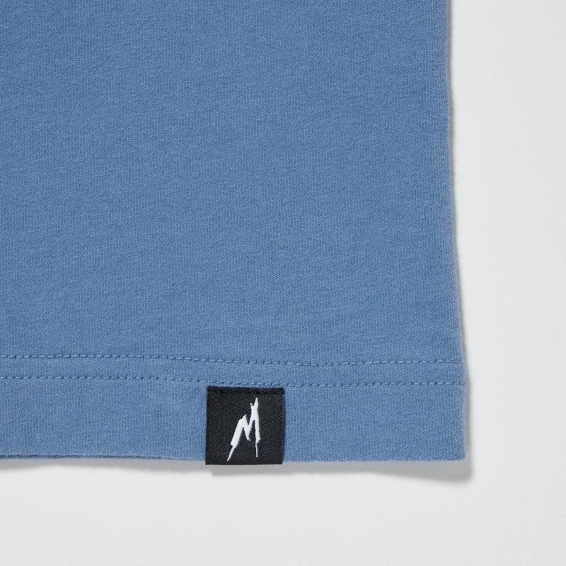 T Shirts Uniqlo Marvel Art Collection By Mondo Ut Short Sleeve Graphic Homme Bleu | 7154583