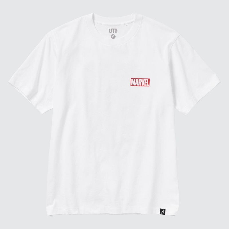 T Shirts Uniqlo Marvel Art Collection By Mondo Ut Short Sleeve Graphic Homme Blanche | 2091589