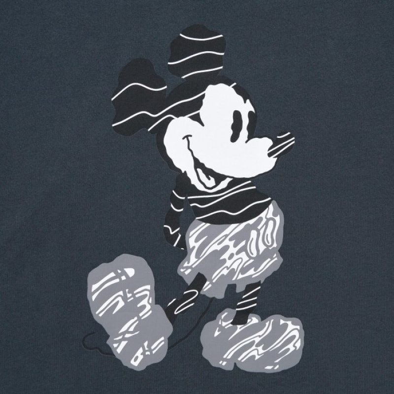 T Shirts Uniqlo Mickey Stands UT Short-Sleeve Femme Grise | 9584498