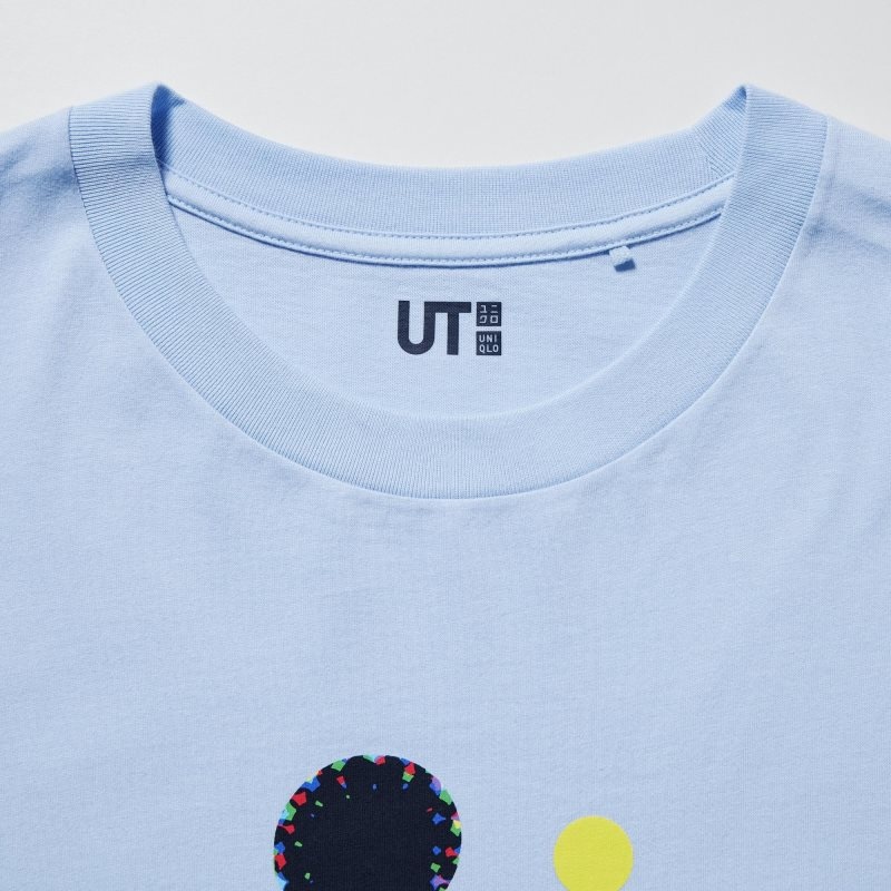 T Shirts Uniqlo Mickey Stands Ut Short Sleeve Graphic Homme Bleu | 8868212