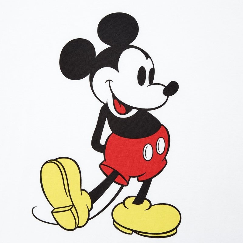 T Shirts Uniqlo Mickey Stands Ut Short-sleeve Graphic Homme Blanche | 2802989