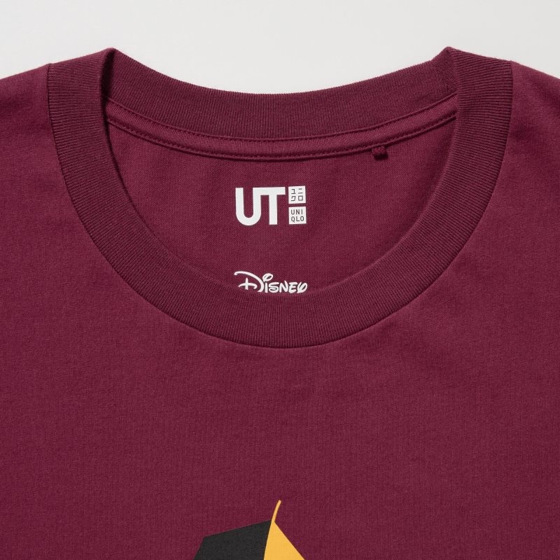 T Shirts Uniqlo Mickey Stands Ut Short-sleeve Graphic Homme Bordeaux | 3679888