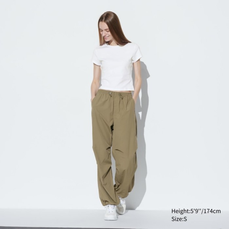 T Shirts Uniqlo Mini Short Sleeve Femme Blanche | 1525954