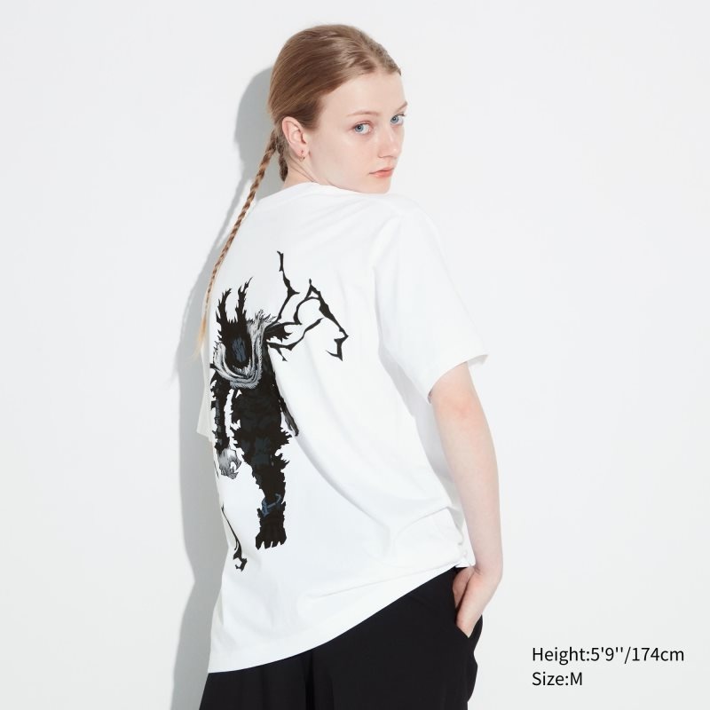 T Shirts Uniqlo My Hero Academia Ut Short-sleeve Graphic Homme Blanche | 549225