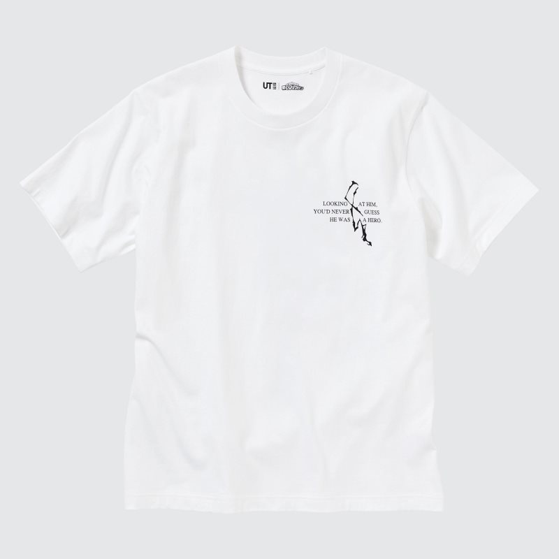 T Shirts Uniqlo My Hero Academia Ut Short-sleeve Graphic Homme Blanche | 549225