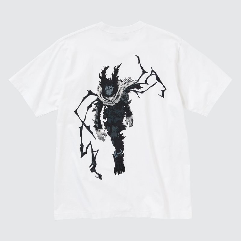 T Shirts Uniqlo My Hero Academia Ut Short-sleeve Graphic Homme Blanche | 549225
