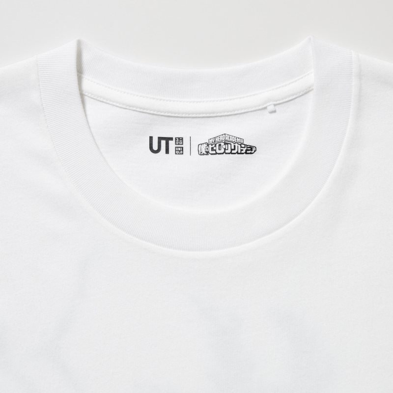 T Shirts Uniqlo My Hero Academia Ut Short-sleeve Graphic Homme Blanche | 549225