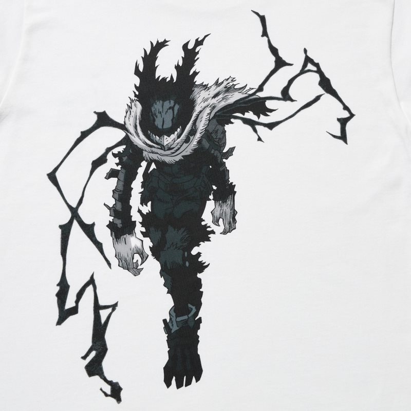 T Shirts Uniqlo My Hero Academia Ut Short-sleeve Graphic Homme Blanche | 549225