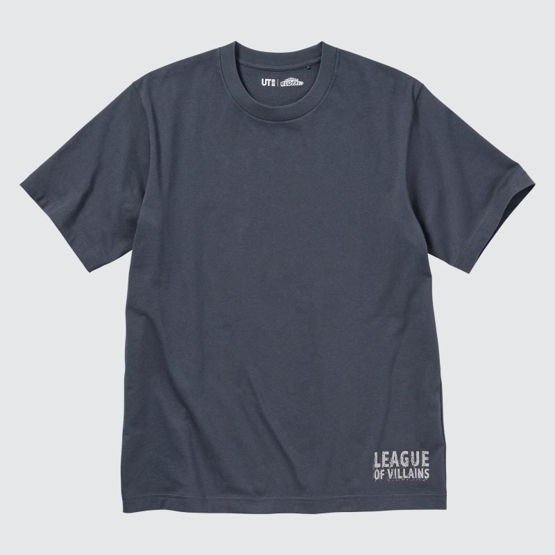 T Shirts Uniqlo My Hero Academia Ut Short-sleeve Graphic Homme Grise | 8874487