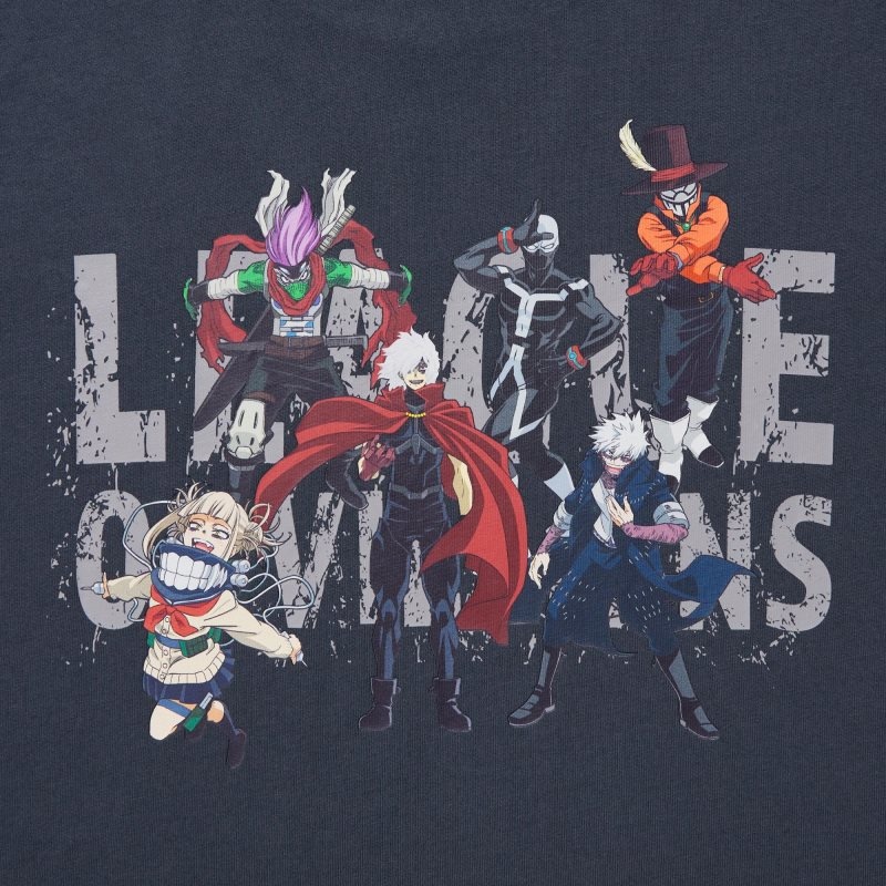 T Shirts Uniqlo My Hero Academia Ut Short-sleeve Graphic Homme Grise | 8874487