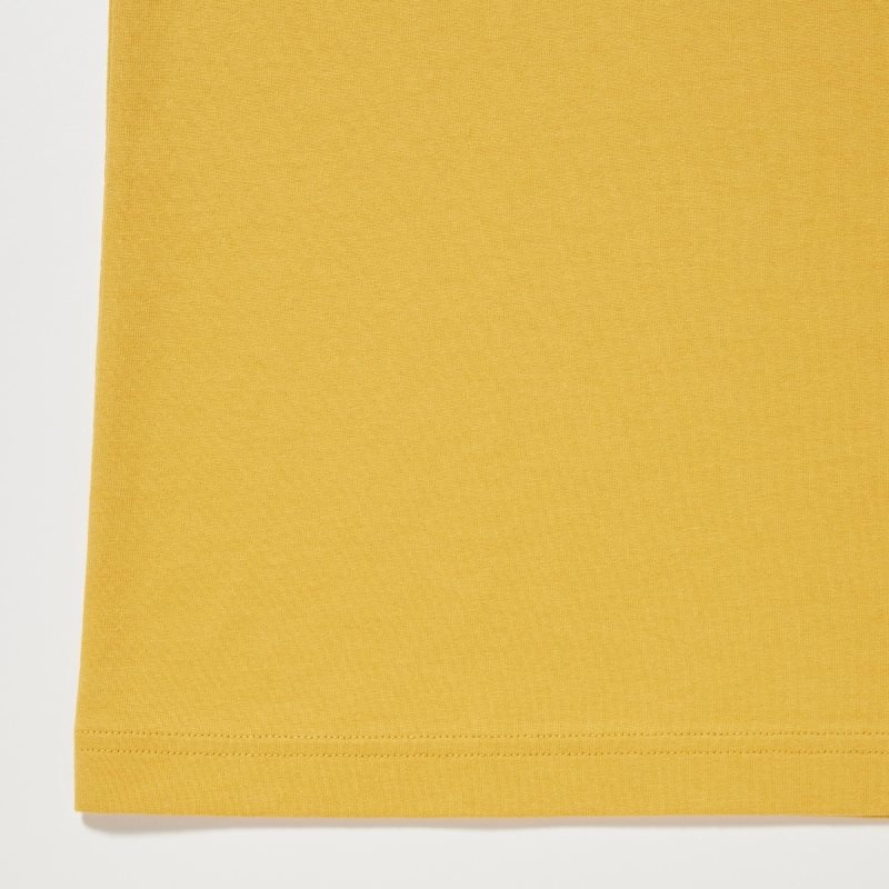 T Shirts Uniqlo Naruto Ut Short-sleeve Graphic Naruto Uzumaki Homme Jaune | 3715105
