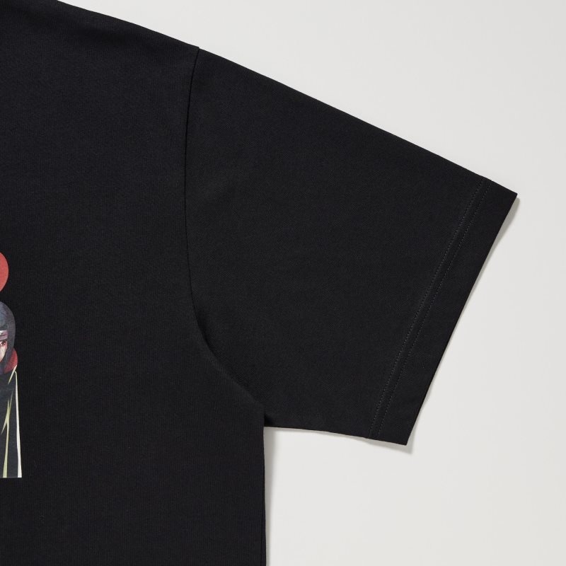 T Shirts Uniqlo Naruto Ut Short-sleeve Graphic Akatsuki Organization Homme Noir | 3420321