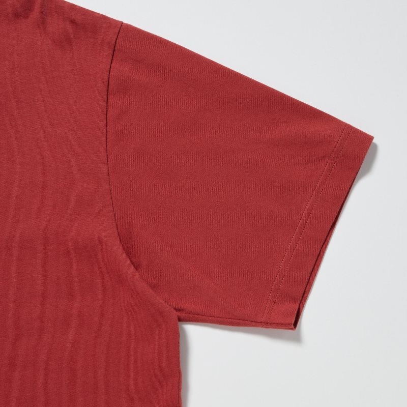 T Shirts Uniqlo Naruto Ut Short-sleeve Graphic Jiraiya Homme Rouge | 7464275