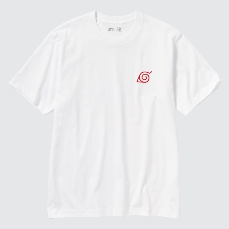 T Shirts Uniqlo Naruto Ut Short-sleeve Graphic Minato Namikaze Homme Blanche | 9464384