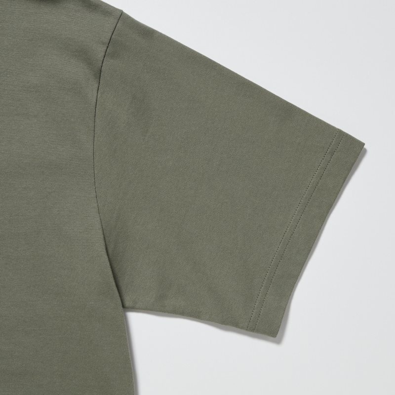 T Shirts Uniqlo Naruto Ut Short-sleeve Graphic Kakashi Hatake Homme Vert Olive | 8460702
