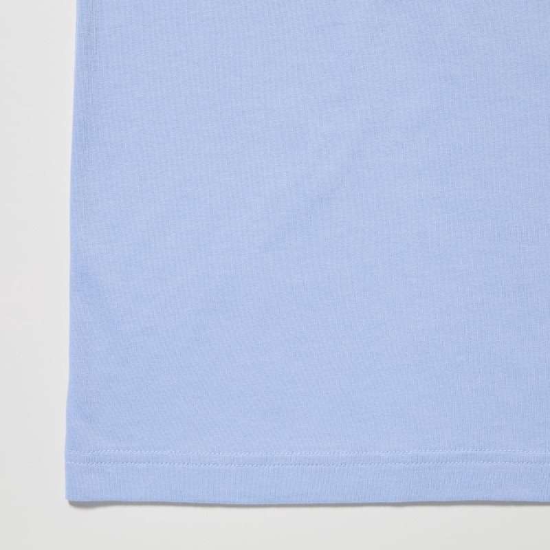 T Shirts Uniqlo Peace For All Dick Bruna Short-sleeve Graphic Homme Bleu | 2874678