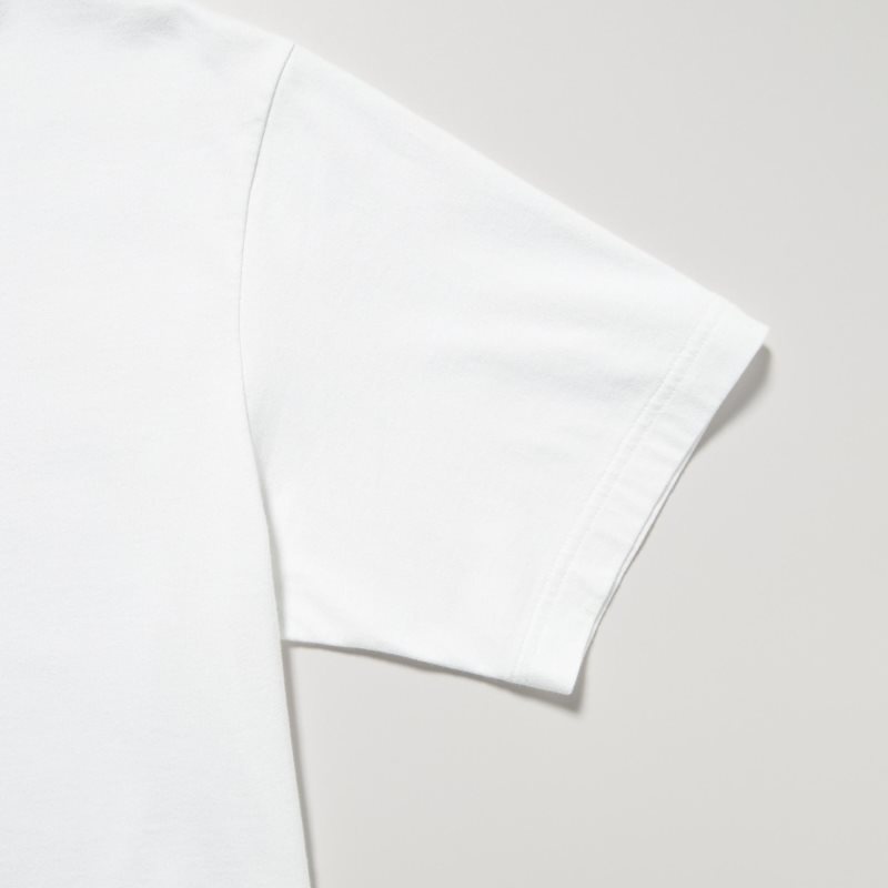 T Shirts Uniqlo Peace For All Ut Tadao Ando Short-sleeve Graphic Homme Blanche | 8443907