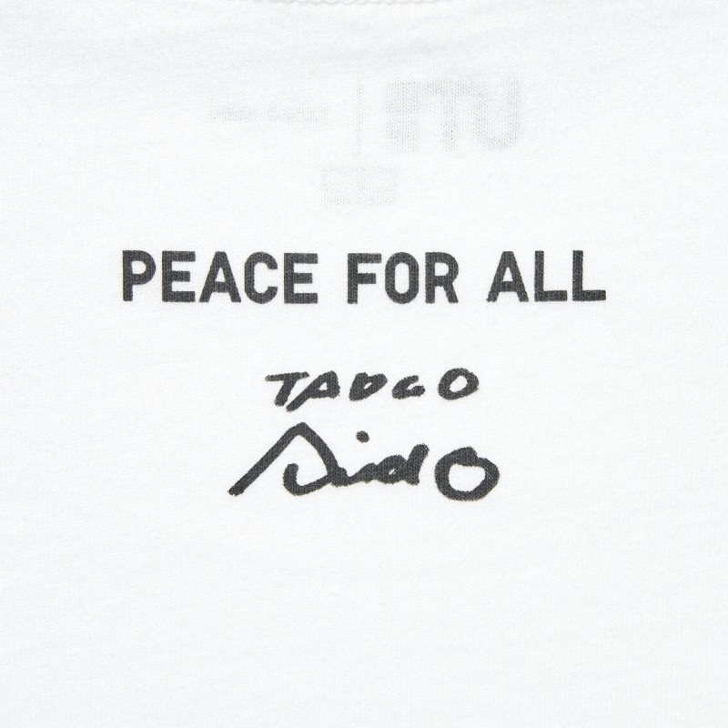 T Shirts Uniqlo Peace For All Ut Tadao Ando Short-sleeve Graphic Homme Blanche | 8443907