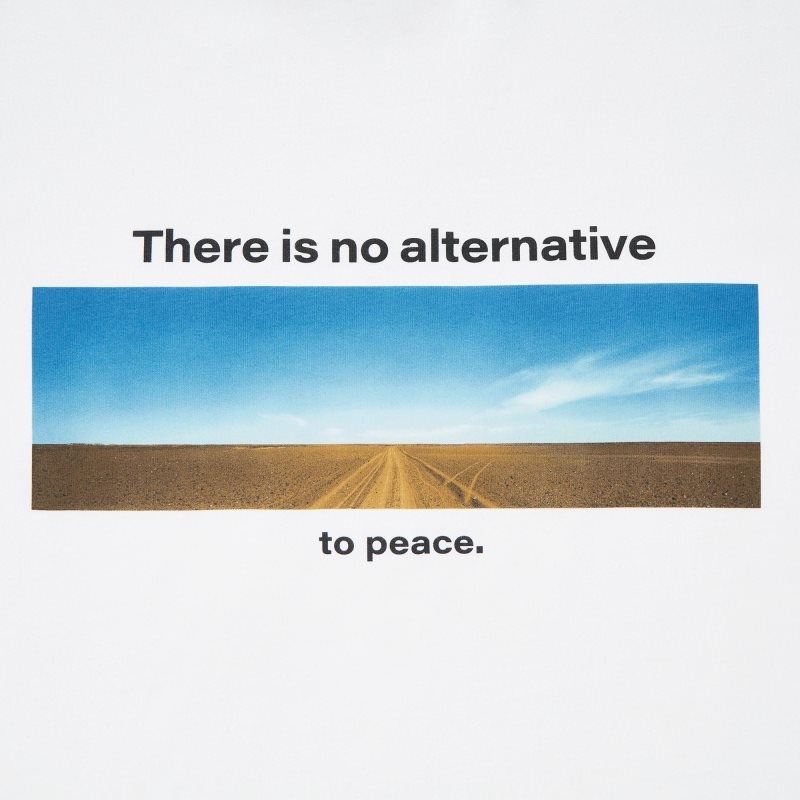 T Shirts Uniqlo Peace For All Wim Wenders Short-sleeve Graphic Homme Blanche | 6415345