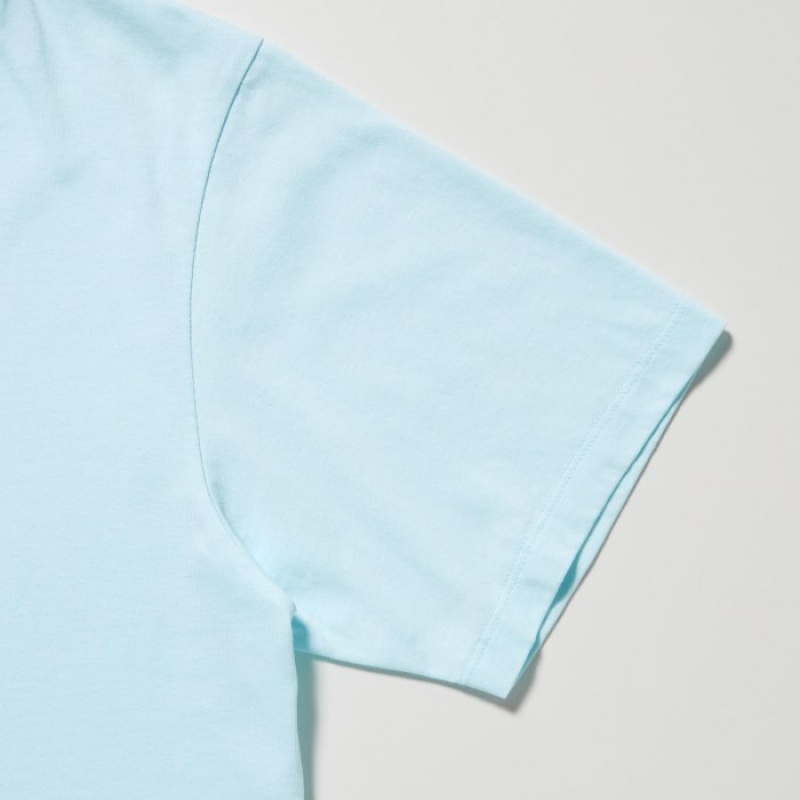T Shirts Uniqlo Peanuts Hawaii UT Short-Sleeve Femme Vert | 1078345