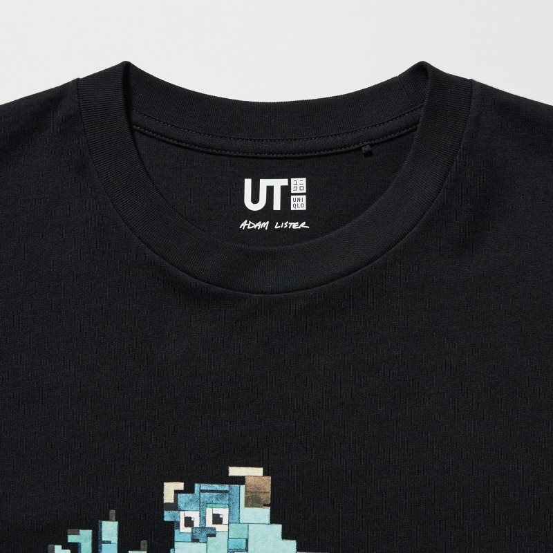 T Shirts Uniqlo Pixar Art Ut Short-sleeve Graphic Adam Lister Homme Noir | 9753051