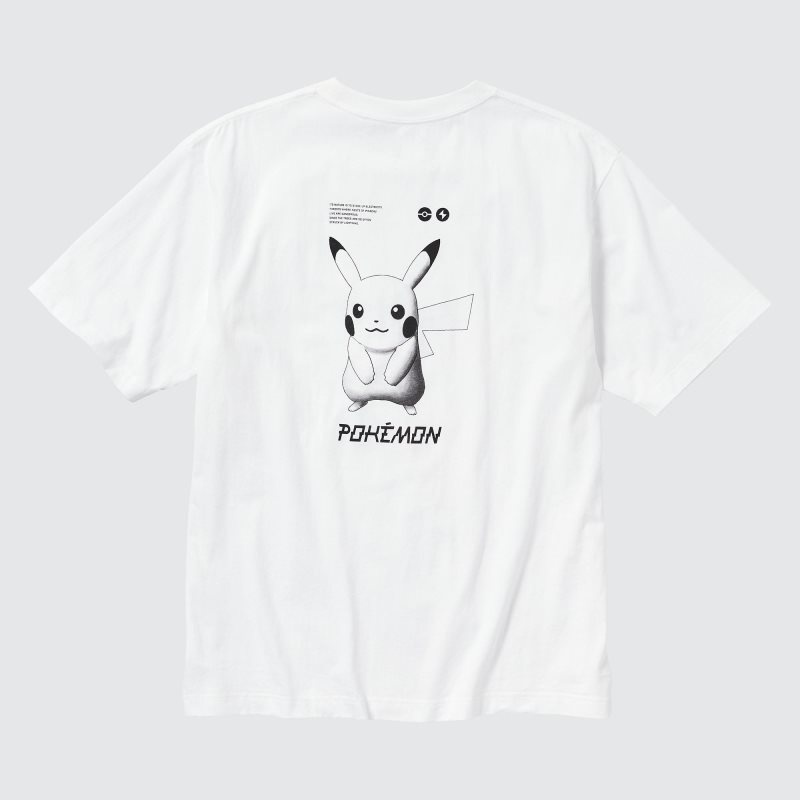 T Shirts Uniqlo Pokémon Masters Ex Ut Oversized Short-sleeve Graphic Homme Blanche | 1740005
