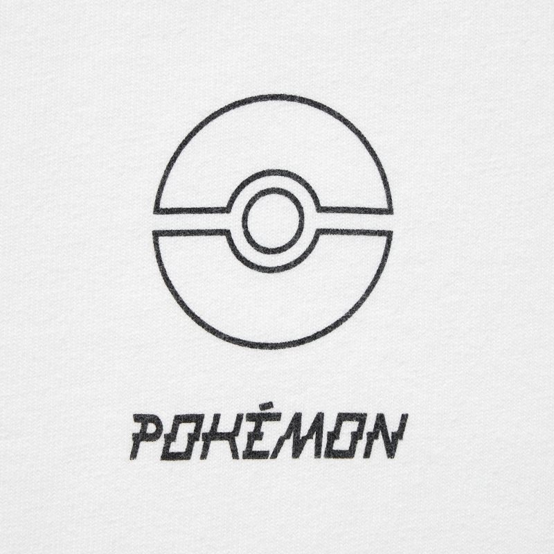 T Shirts Uniqlo Pokémon Masters Ex Ut Oversized Short-sleeve Graphic Homme Blanche | 1740005