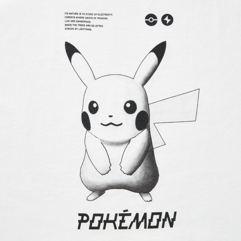 T Shirts Uniqlo Pokémon Masters Ex Ut Oversized Short-sleeve Graphic Homme Blanche | 1740005