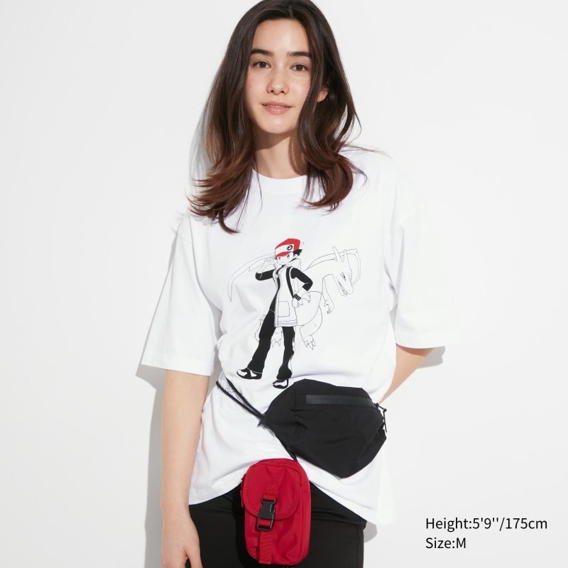 T Shirts Uniqlo Pokémon Masters Ex Ut Oversized Short-sleeve Graphic Homme Blanche | 4404537