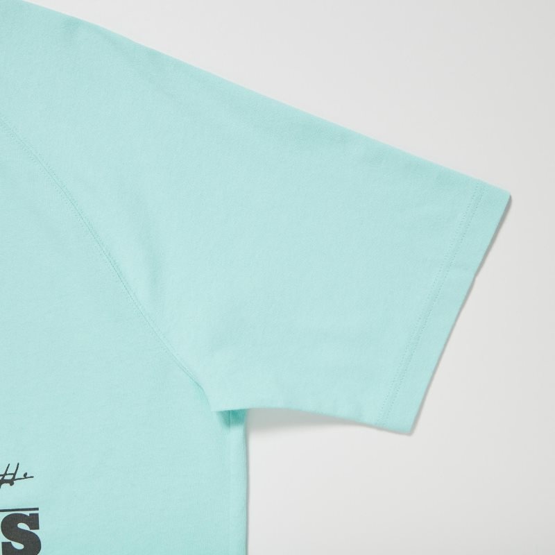 T Shirts Uniqlo Retro Peanuts Ut Oversized Short-sleeve Graphic Homme Bleu | 354963