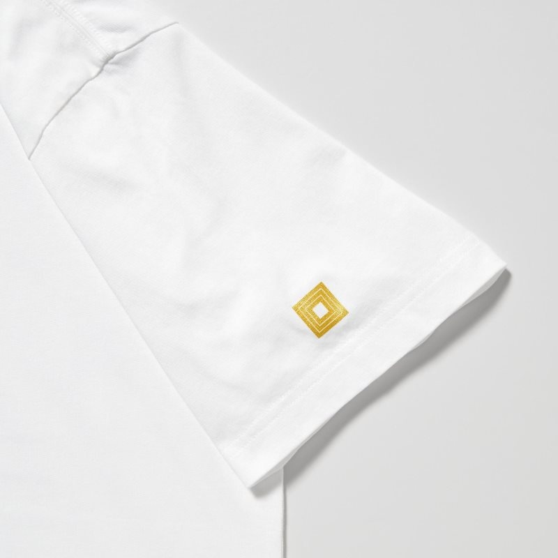 T Shirts Uniqlo Shochiku Kabuki Ut Short-sleeve Graphic Homme Blanche | 5950524