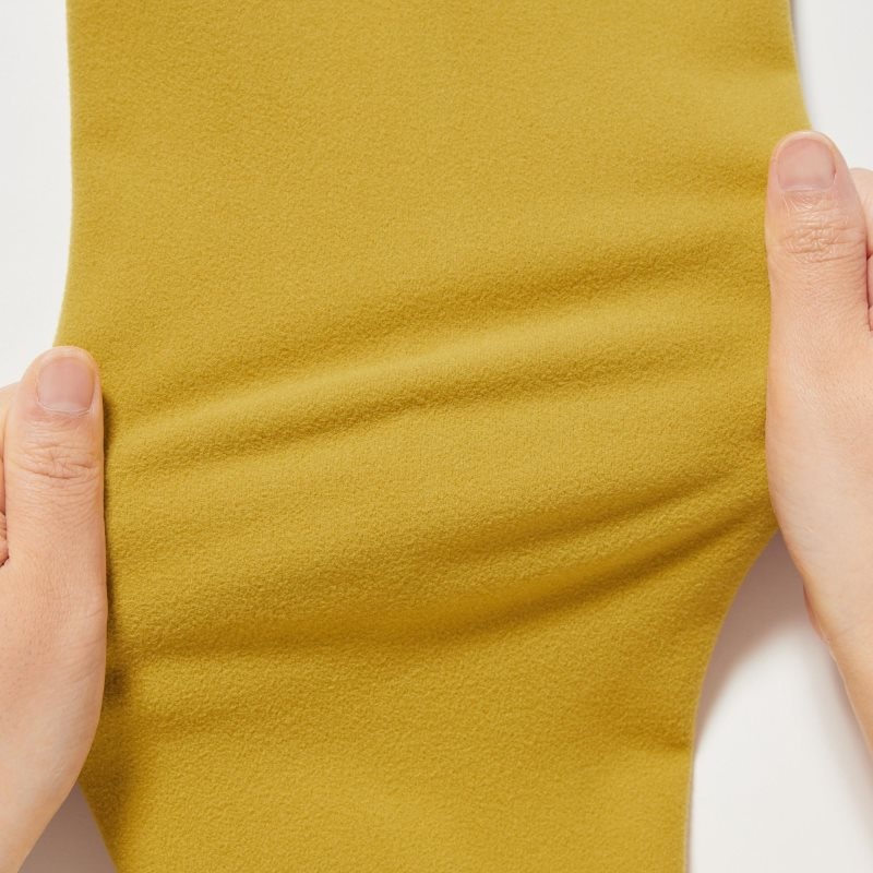 T Shirts Uniqlo Smooth Fleece Half-zip Homme Jaune | 1243369