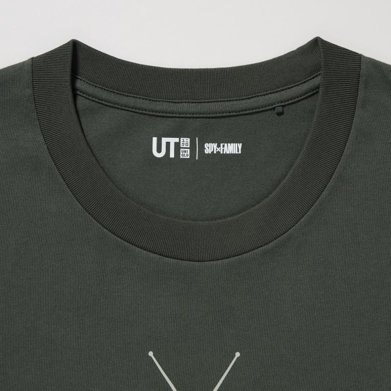 T Shirts Uniqlo Spy X Family Ut Short-sleeve Graphic Homme Grise | 2658972