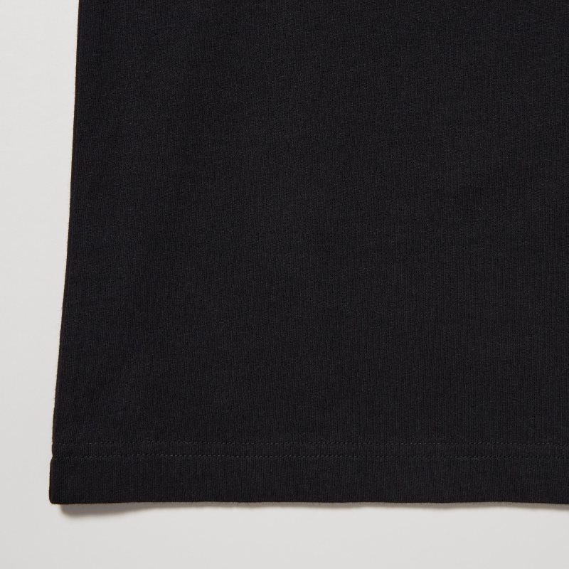 T Shirts Uniqlo The Super Mario Bros. Movie Ut Short Sleeve Graphic Homme Noir | 9684158