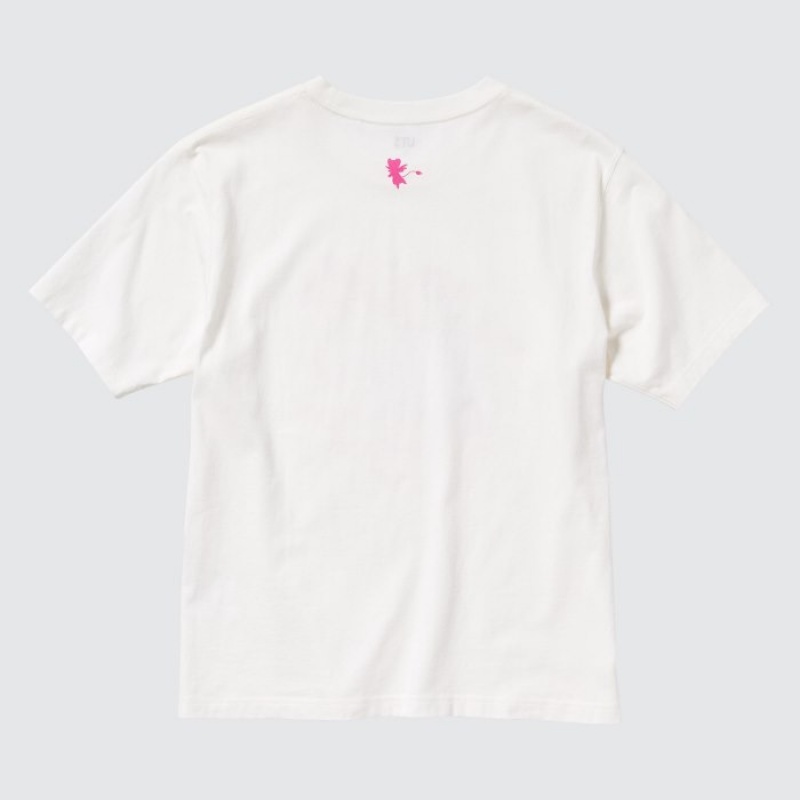 T Shirts Uniqlo The World of CLAMP UT Short Sleeve Femme Blanche | 8383027