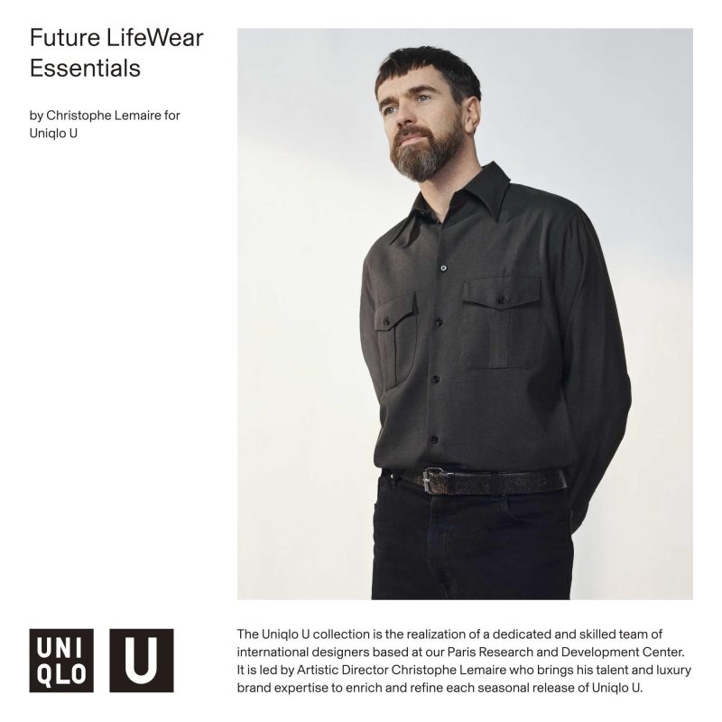 T Shirts Uniqlo U AIRism Cotton Oversized Crew Neck Half-Sleeve Homme Noir | 8673725