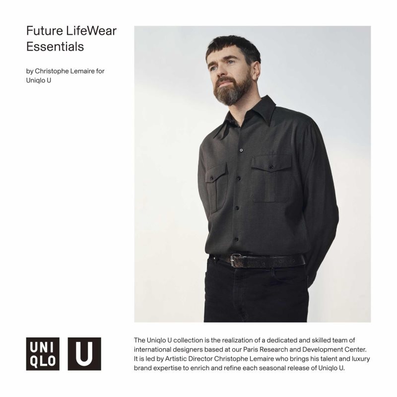 T Shirts Uniqlo U Crew Neck Short-sleeve Homme Noir | 6710783