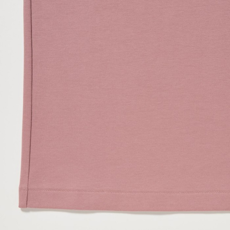T Shirts Uniqlo U Crew Neck Short-sleeve Femme Jaune | 6735489