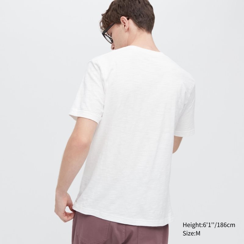 T Shirts Uniqlo Ukiyo-e Ut Short-sleeve Graphic Homme Blanche | 4123773