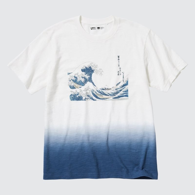 T Shirts Uniqlo Ukiyo-e Ut Short-sleeve Graphic Homme Blanche | 2465547