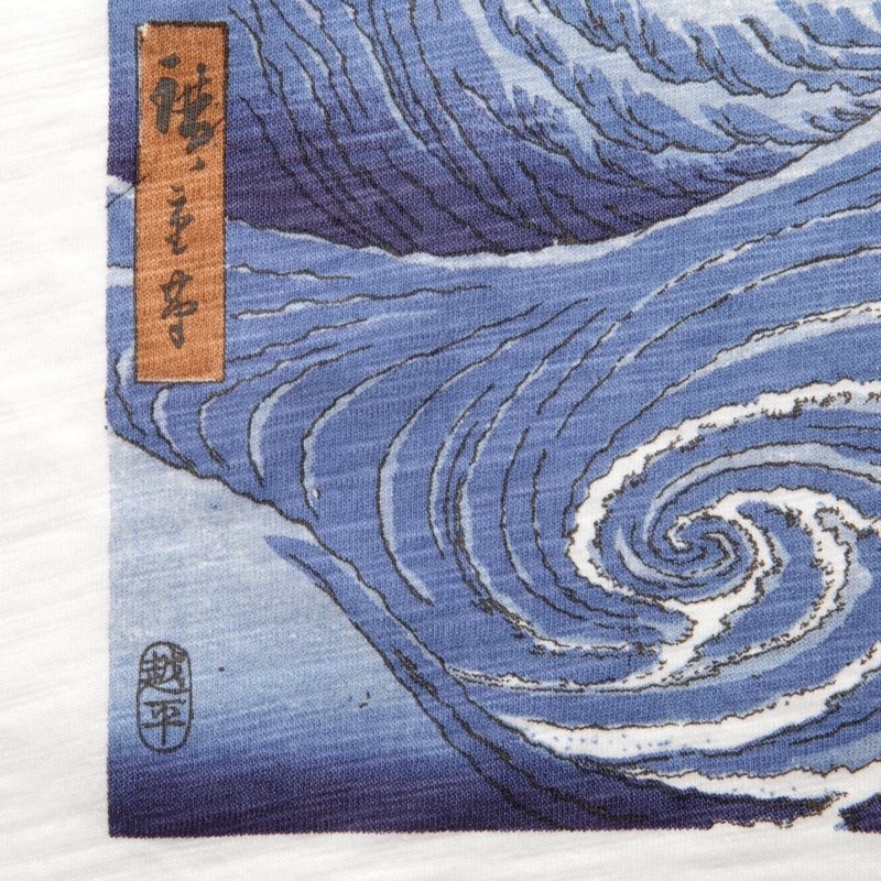 T Shirts Uniqlo Ukiyo-e Ut Short-sleeve Graphic Homme Bleu | 9068234