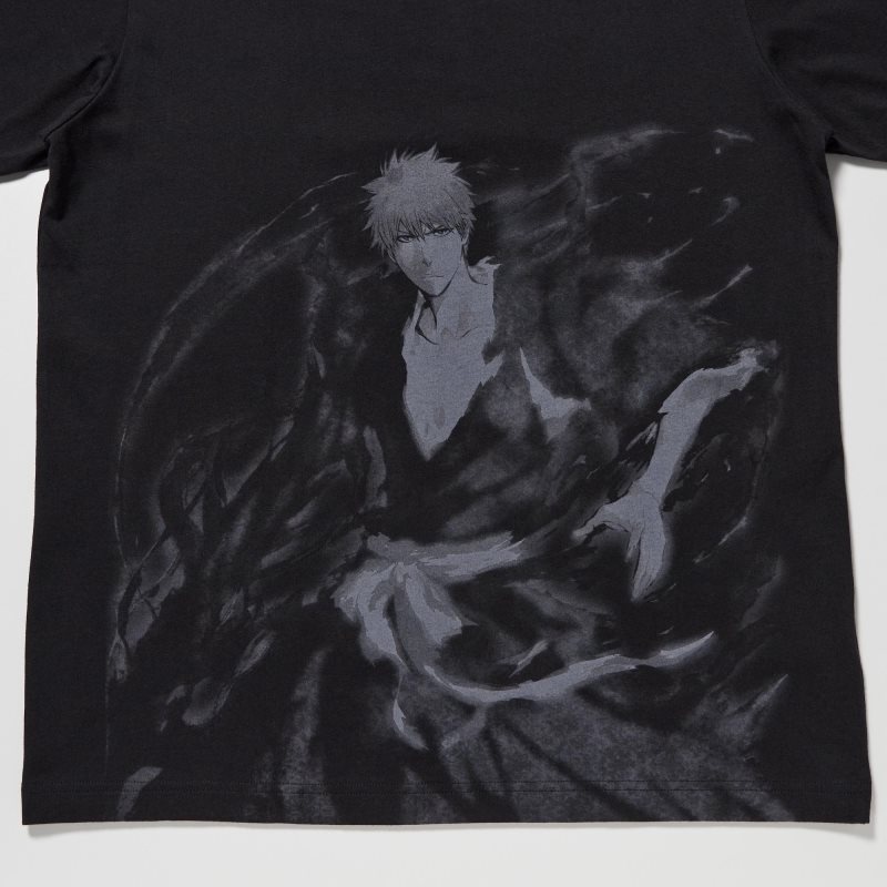 T Shirts Uniqlo Ut Archive Ut Bleach Short-sleeve Graphic Homme Noir | 5808817