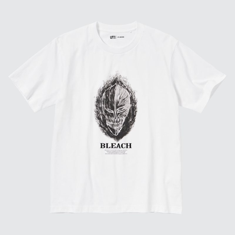 T Shirts Uniqlo Ut Archive Ut Bleach Short-sleeve Graphic Homme Blanche | 1745454