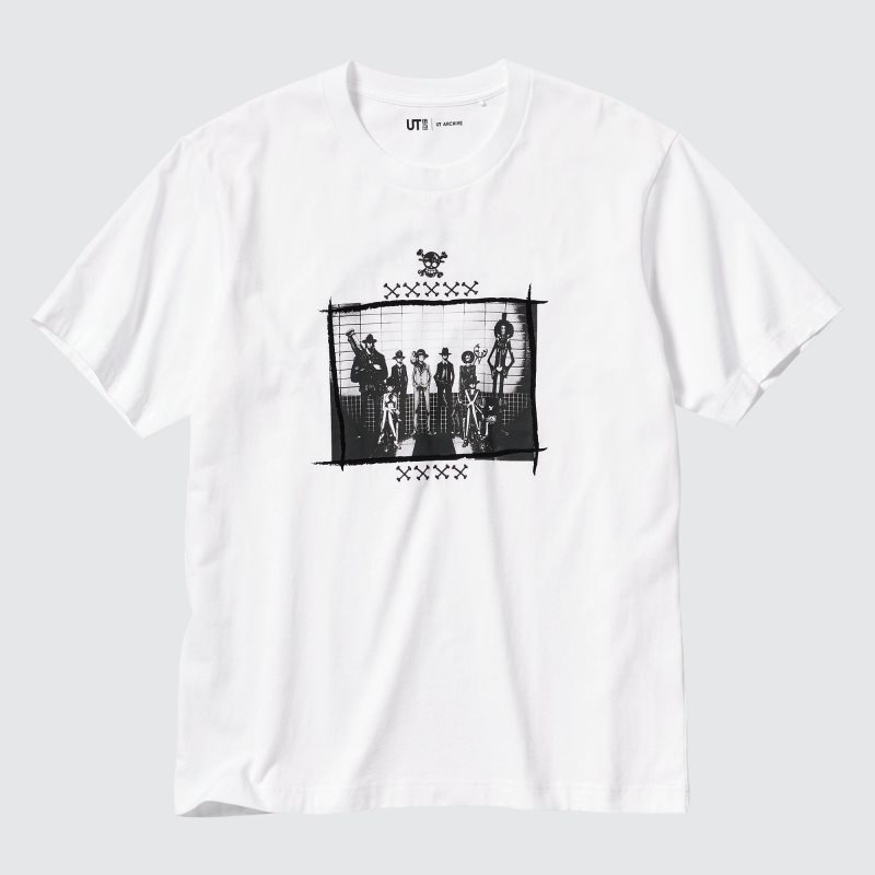 T Shirts Uniqlo Ut Archive Ut One Piece Short-sleeve Graphic Homme Blanche | 4947931