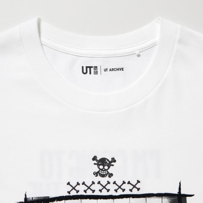 T Shirts Uniqlo Ut Archive Ut One Piece Short-sleeve Graphic Homme Blanche | 4947931